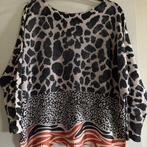 Made in Italy Print Pullover